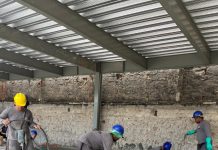 CAPITÓLIO DA EDUCAÇÃO: Começa fase de concretagem da laje onde será construída a biblioteca