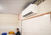 Seduc intensifica climatização das unidades educacionais de Galante, e distrito avança para ter 100% das salas de aula climatizadas