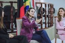 Primeira-dama participa de debate sobre equidade de gênero e liderança feminina no judiciário paraibano, em Bananeiras