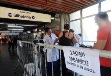 Ministério da Saúde reforça chamamento para vacina contra o sarampo