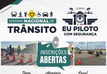 Semob-JP abre inscrições para o curso gratuito ‘Eu Piloto com Segurança’