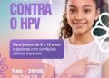 Secretaria de Saúde de Monteiro realiza Dia D de Vacinação contra o HPV dia 26 de setembro