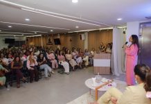 Primeira-dama Camila Mariz ministra palestra em Itaporanga e destaca ações do Governo no Sertão